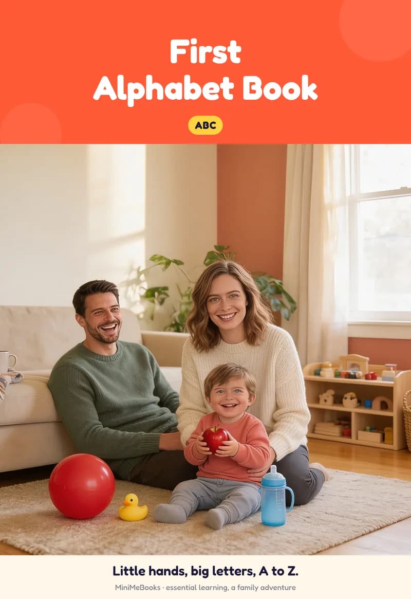 The cover of My First Alphabet Book (First Alphabet Book), with Noah as the hero